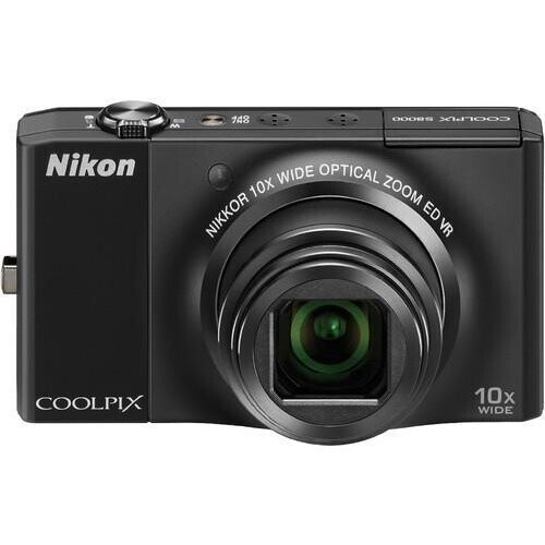 Nikon Coolpix S8000 Compact 14.2 - Black ...