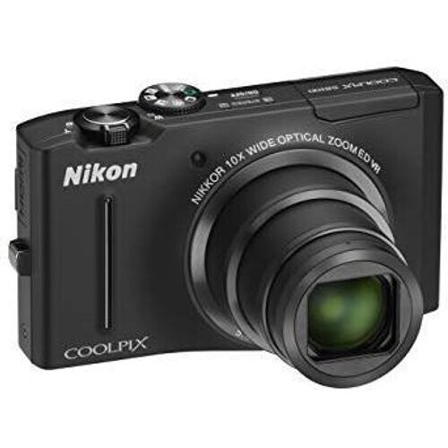 Compact Nikon Coolpix s8100 - Black ...