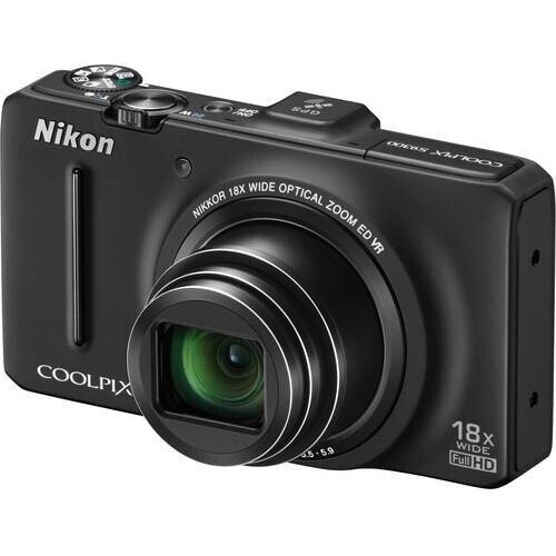 Compact Nikon Coolpix S9300 - Black ...