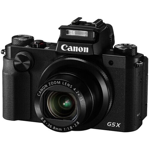 Compact - Canon PowerShot G5X Black + Lens Canon ...