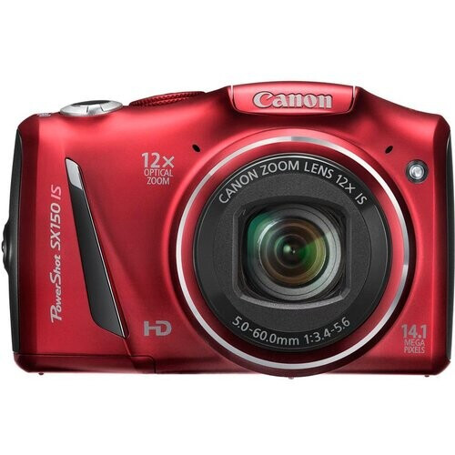 Canon PowerShot SX150 IS Compact 14.1Mpx - Red ...