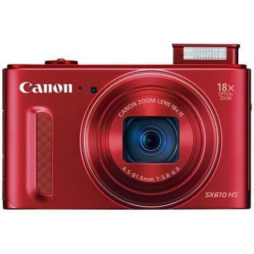 Canon PowerShot SX610 HS Compact 20 - Red ...