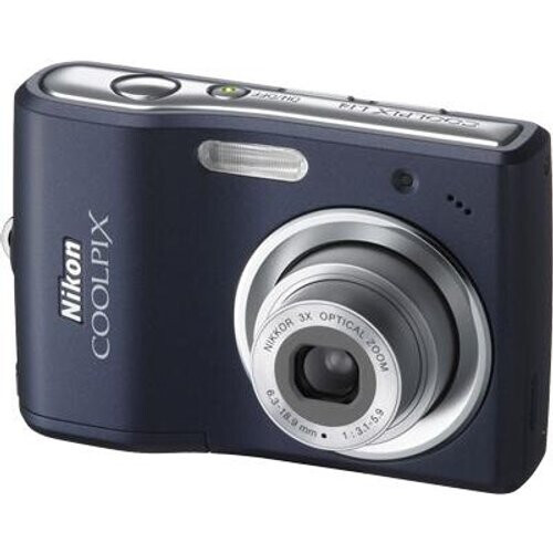 Compacta - Nikon Coolpix L14 - Azul + Nikon Nikkor ...
