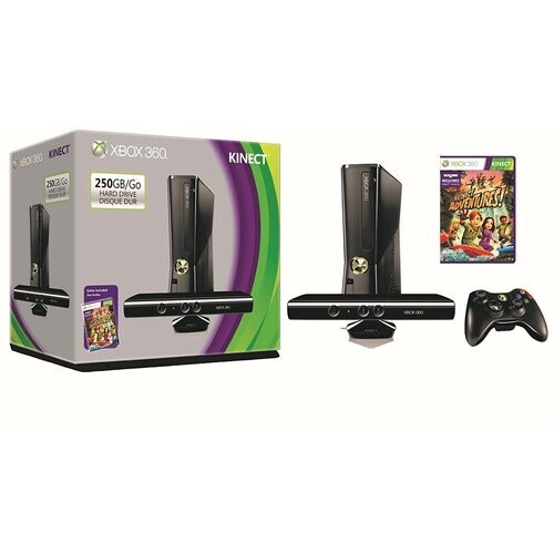 Console Microsoft Xbox 360 Slim 250 Go + 1 manette ...