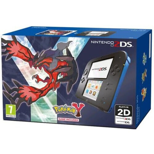 Console Nintendo 2DS + Pokémon Y - Noir/BleuPack ...