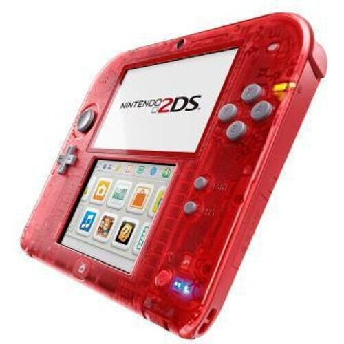 Console Nintendo 2DS - Rouge TransparentConsole ...