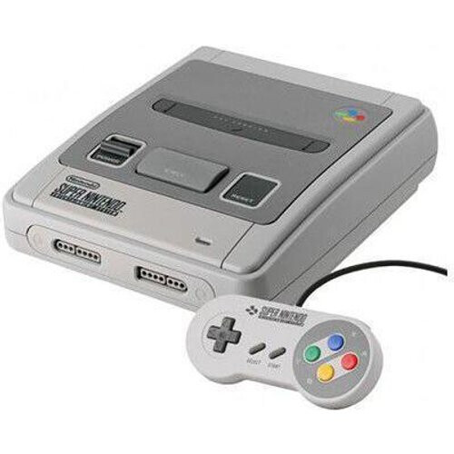 Console Nintendo SNES + manette - Gris  À sa ...