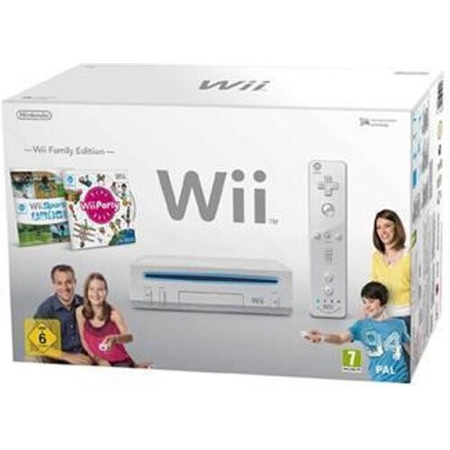 Console Nintendo Wii + FAMILY PACK + WII FIT - ...