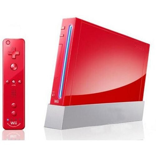 Console Nintendo Wii Rouge Edition 25 éme ...