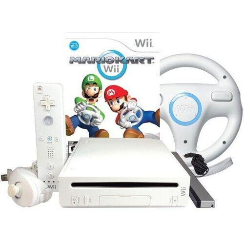 Vend console wii blanche trés bon état, avec 2 ...