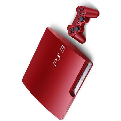 Sony Playstation 3 Slim 320 Go - RougeTout en ...