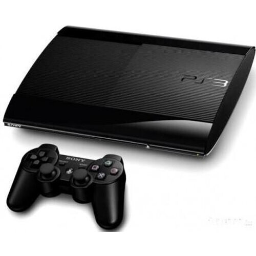 Sony Playstation 3 Ultra Slim 12 Go - NoirCouleur: ...