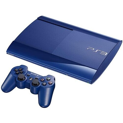 Console Sony PS3 Ultra Slim 1 To - Bleu ...