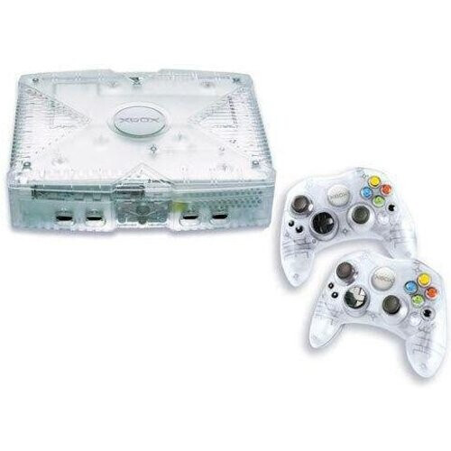 Console Xbox Cristal + 1 manettes cristal ...