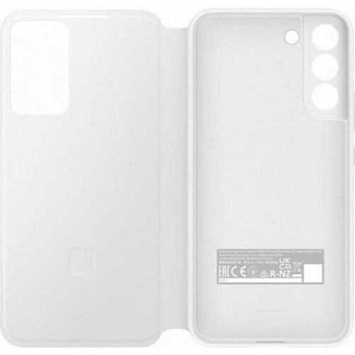 Smart Clear View Cover G S22+ Blanc ...