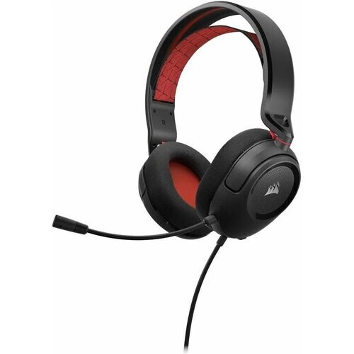 Corsair HS35 v2 Multiplatform Gaming Headset Red ...