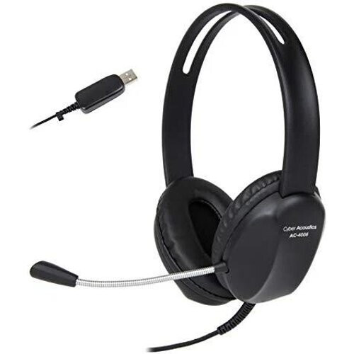 Cyber Acoustics AC-4006 USB Stereo Headset ...