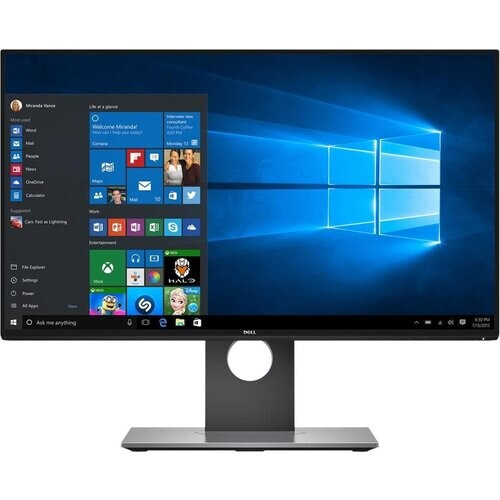 The U2417H 24" 16:9 IPS Monitor from Dell features ...