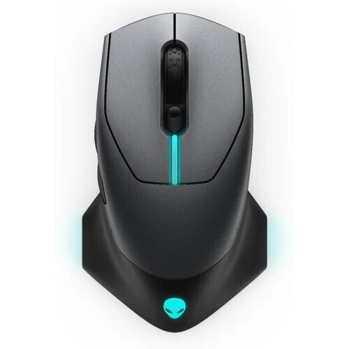 Dual mode wired and wireless gaming mouse with ...