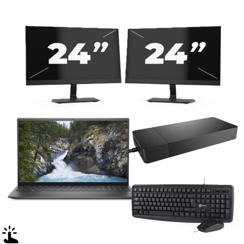 Dell Inspiron 5515 refurbished bundle: krachtige ...