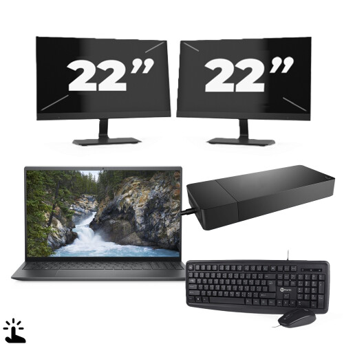 Dell Inspiron 5515 refurbished bundel: krachtige ...
