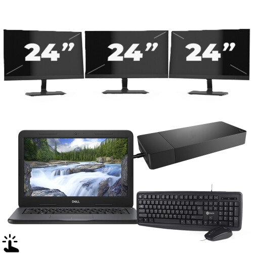 Nombre de la interfaz:Dell Latitude 3310 + 3x 24 ...