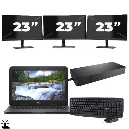 Nombre de la interfaz:Dell Latitude 3310 + 3x 23 ...