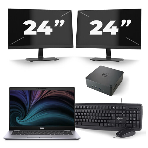 Frontend naam:Dell Latitude 5310 + 2x 24 inch ...