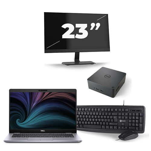 Frontend naam:Dell Latitude 5310 + 1x 23 inch ...