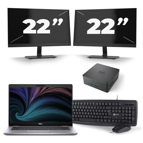 Frontend naam:Dell Latitude 5310 + 2x 22 inch ...