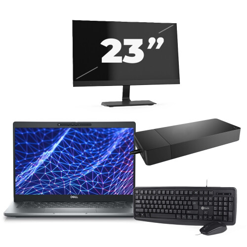 Naam:Dell Latitude 5330 + 1x 23 inch ...