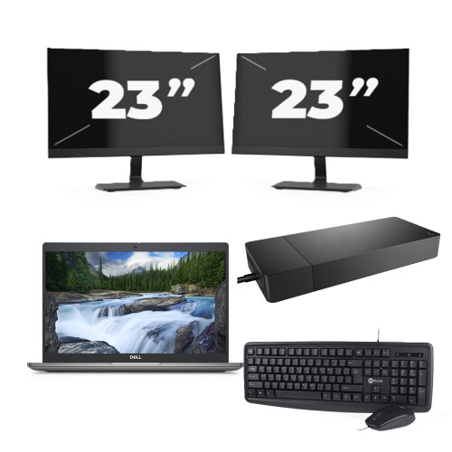 Nombre de la interfaz:Dell Latitude 5340 + 2x 23 ...