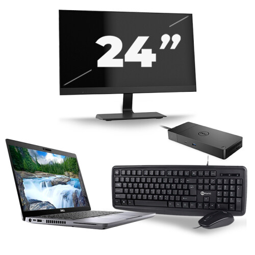 Frontend naam:Dell Latitude 5410 + 1x 24 inch ...