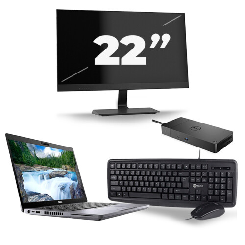 Frontend naam:Dell Latitude 5410 + 1x 22 inch ...