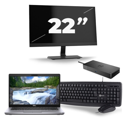 Frontend naam:Dell Latitude 5411 + 1x 22 inch ...
