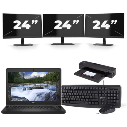 Nombre de la interfaz:Dell Latitude 5490 + 3x 24 ...