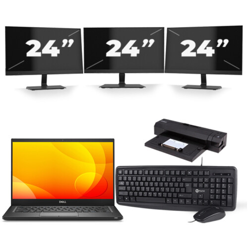 De refurbished Dell Latitude 7390 laptop is de ...