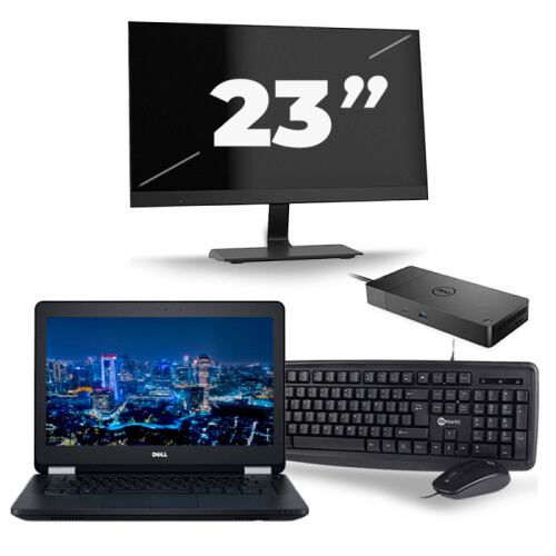 Frontend naam:Dell Latitude E5270 + 1x 23 inch ...