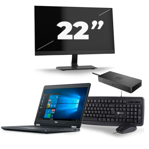 Frontend naam:Dell Latitude E5470 + 1x 22 inch ...