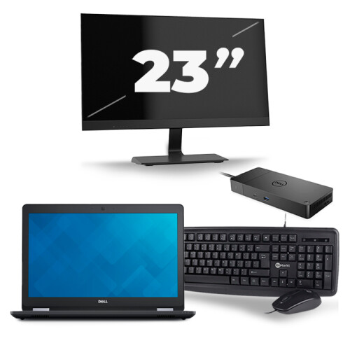Frontend naam:Dell Latitude E5570 + 1x 23 inch ...