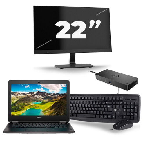 Frontend naam:Dell Latitude E7270 + 1x 22 inch ...