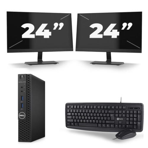 De refurbished Dell OptiPlex 3070 Micro is een ...