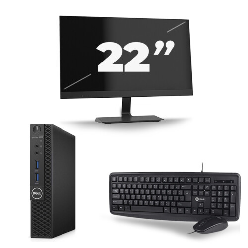 De refurbished Dell OptiPlex 3070 Micro is een ...