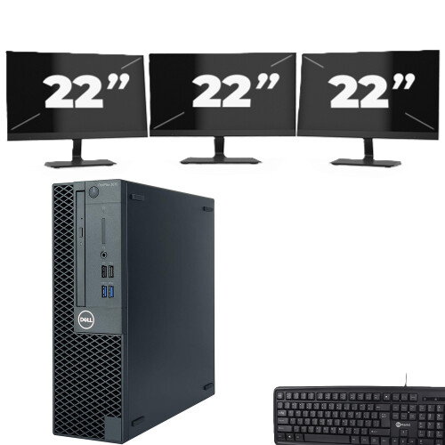 Deze Dell OptiPlex 3070 SFF is voorzien van een ...