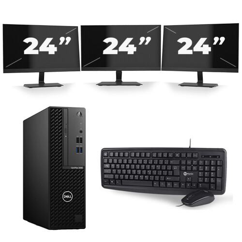 Frontend naam:Dell Optiplex 3080 Micro USFF + 3x ...