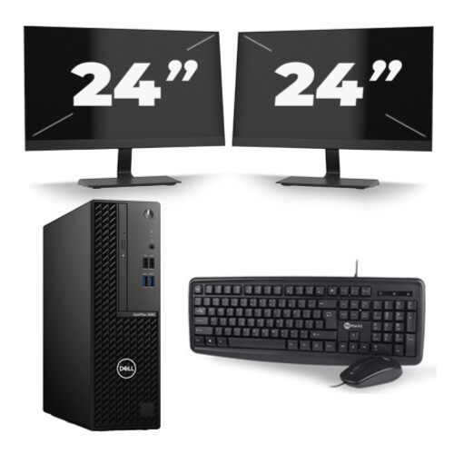 Deze Dell OptiPlex 3080 Micro USFF biedt een ...