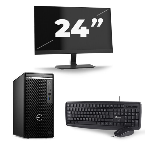 Frontend naam:Dell Optiplex 390 Desktop + 1x 24 ...