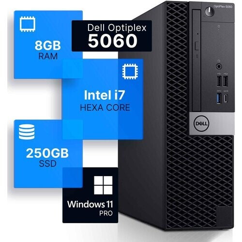 Dell Optiplex 5060 Desktop Computer | Hexa Core ...