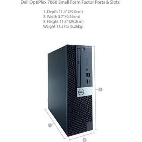 This is a Grade A Dell Optiplex 7060 SFF Desktop ...