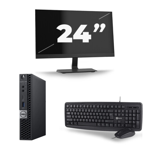 Frontend naam:Dell Optiplex 7060 Micro USFF + 1x ...